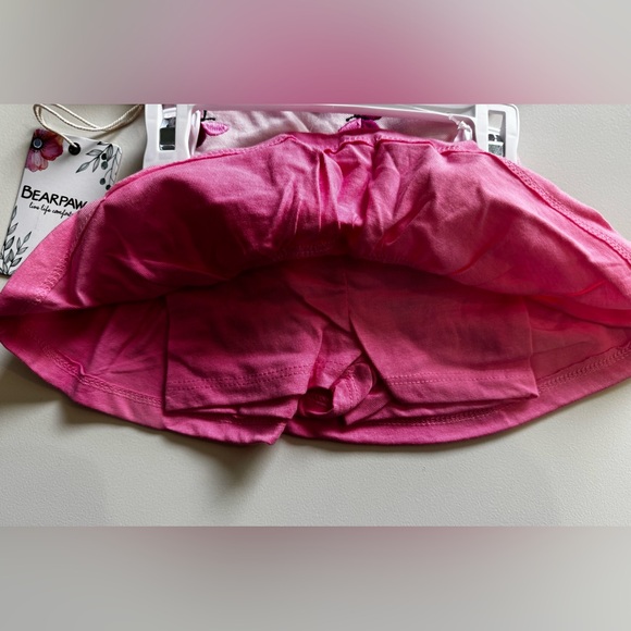 NWT BearPaw Pink Baby Dress with Butterfly Accents (SIZES: 0-3M, 3-6M, & 6-9M) - Picture 4 of 4